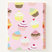 Cupcake Dream Spiral Notebook Notizblock (Rückseite)