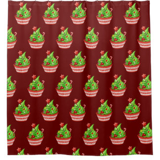 Cupcake-Duschvorhang Duschvorhang