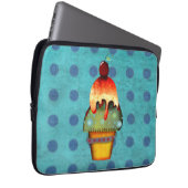 Cupcake Eis Neopren Bag Laptopschutzhülle (Vorne Rechts)