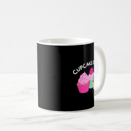 Cupcake Er - Funny Cupcake Baker Pastry Baking Gif Kaffeetasse (VorderseiteRechts)