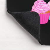 Cupcake Er - Funny Cupcake Baker Pastry Baking Gif Mousepad (Ecke)
