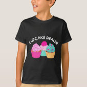 Cupcake Er - Funny Cupcake Baker Pastry Baking Gif T-Shirt (Vorderseite)