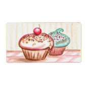 Cupcake-Etiketten (Vorne)