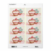 Cupcake-Etiketten (Vorne)