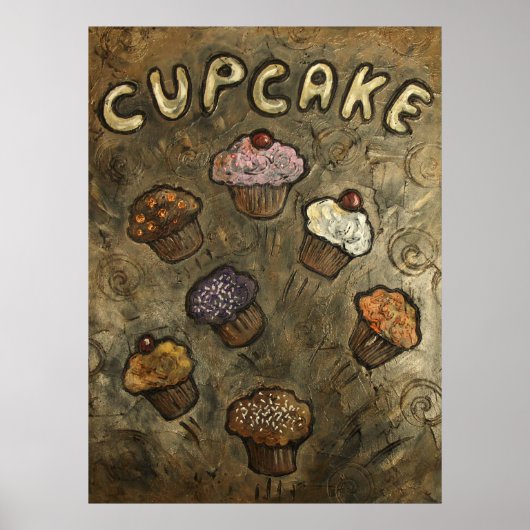 Cupcake-Explosion Poster (Vorne)