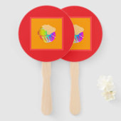 Cupcake fächer (Vorne und Hinten)