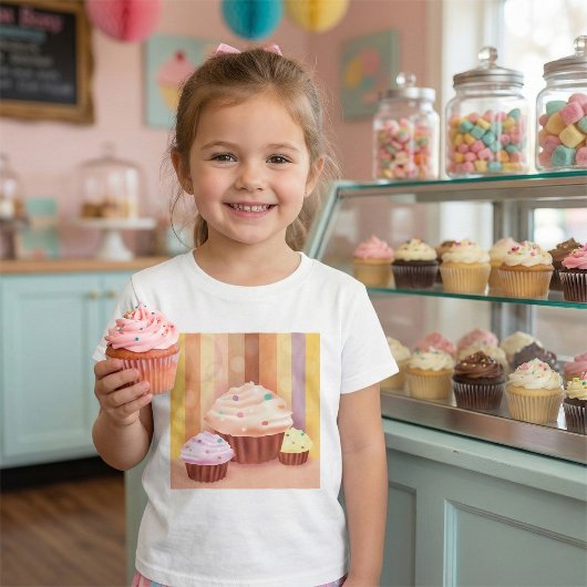 Cupcake Fantasy Colorful Sweet Leckereien T-Shirt