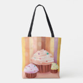 Cupcake Fantasy Colorful Sweet Leckereien Tasche (Rückseite)