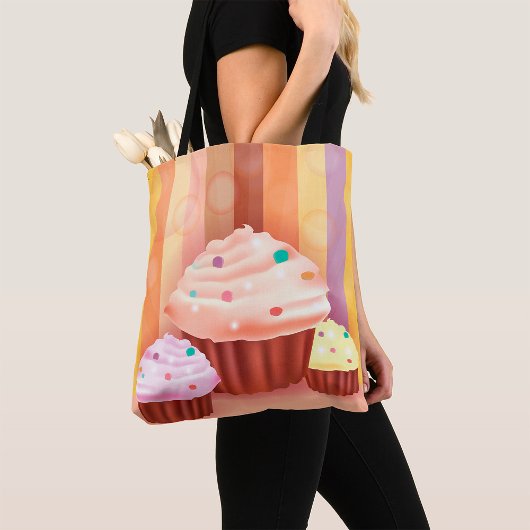 Cupcake Fantasy Colorful Sweet Leckereien Tasche