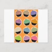 Cupcake Flavors Postkarte (Vorderseite)