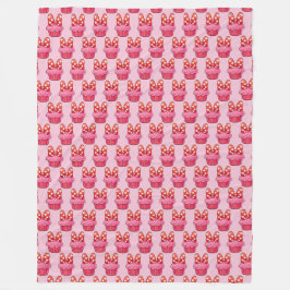 Cupcake Fleece Blanket
