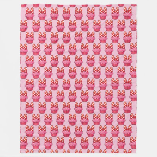 Cupcake-Fleece-Decke Fleecedecke (Vorderseite)