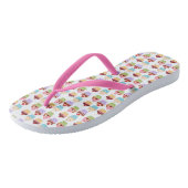 Cupcake Flip Flops Badesandalen (Schrägansicht)