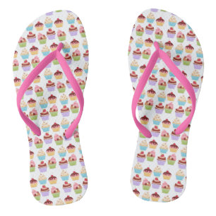 Cupcake Flip Flops Badesandalen