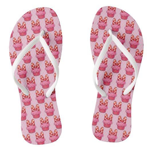 Cupcake Flip Flops Badesandalen (Fußbett)