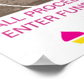 CUPCAKE formt Backposter Poster (Ecke)