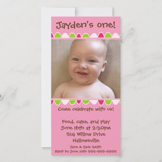 Cupcake Fringe Grußkarte 02 (Vorderseite)