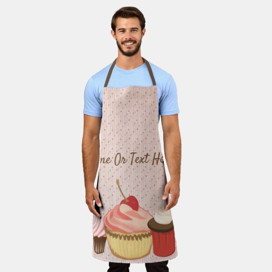 Cupcake Fun A Schürze (Getragen)