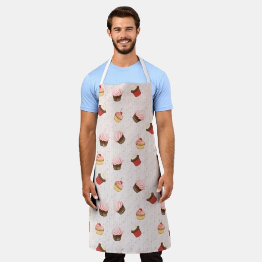 Cupcake Fun B Schürze (Getragen)