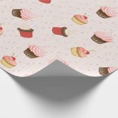 Cupcake Fun Geschenkpapier (Ecke)