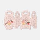 Cupcake Fun Geschenkschachtel (Ungefaltet)
