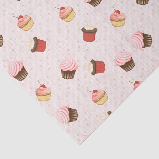 Cupcake Fun Seidenpapier (Ausschnitt)