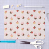 Cupcake Fun Seidenpapier (Handwerk)