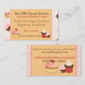 Cupcake Fun Visitenkarte (Vorne/Hinten)