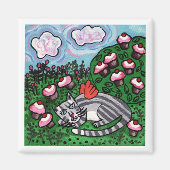 Cupcake Garden Angel Magnet (Vorne)