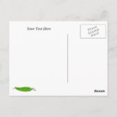 Cupcake Geburtstagskarte Postkarte (Rückseite)