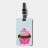 Cupcake Gepäckanhänger (Vorderseite vertikal)