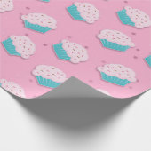 Cupcake Geschenkpapier (Ecke)