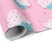 Cupcake Geschenkpapier (Rolleneckpunkt)