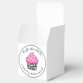 Cupcake Geschenkschachtel (Geöffnet)