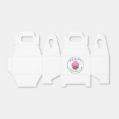 Cupcake Geschenkschachtel (Ungefaltet)