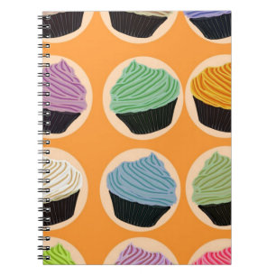 Cupcake-Geschmacksrichtungen Notizblock