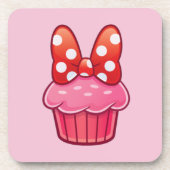 Cupcake-Getränkuntersetzer Getränkeuntersetzer (Vorderseite)