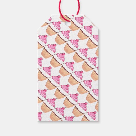 Cupcake Gift Tag Geschenkanhänger (Vorderseite)