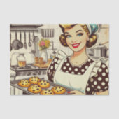 Cupcake Girl Seidenpapier (Vorderseite)