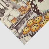 Cupcake Girl Seidenpapier (Ausschnitt)