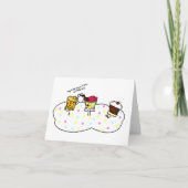 Cupcake Girls Dankeskarte (Vorderseite)