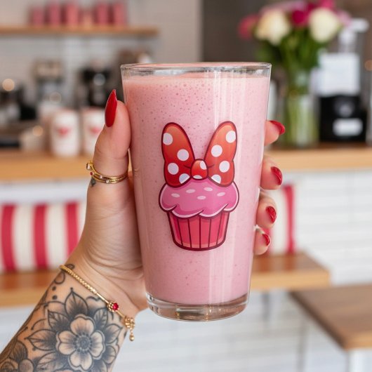 Cupcake-Glas Glas