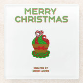 Cupcake Glass Untersetzer (Vorderseite)