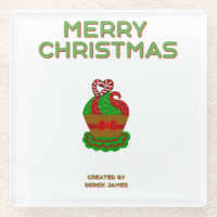 Cupcake Glass Untersetzer