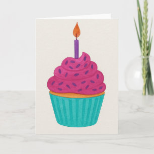 Cupcake-Gruß Karte