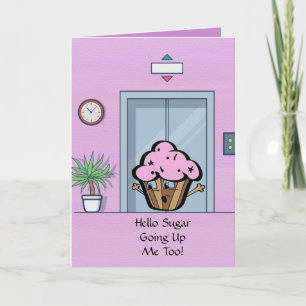 Cupcake Grußkarte Karte