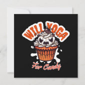 Cupcake Halloween Idee für Mamas Yoga (Rückseite)