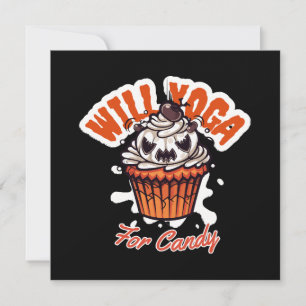 Cupcake-Halloween-Idee für Mamas Yoga Einladung