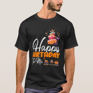 Cupcake Halloween Katze Geburtstagskuchen Alles Gu T-Shirt