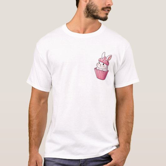Cupcake Hase T-Shirt (Vorderseite)